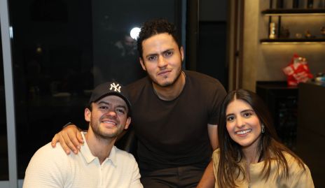  Alfredo Abud, Said Abud y Fer Reyes.