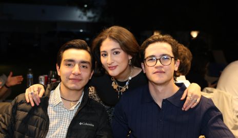  Pablo Rodríguez, VAleria Calvillo y Yuseff Abud.