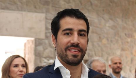  José Manuel Lázaro con su hija Lourdes.