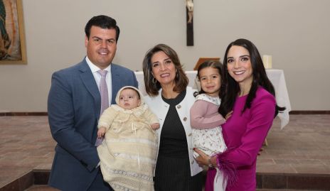  Mauricio Labastida, Mauricio Labastida, Lulú Velázquez, Ana Victoria Labastida y Sofía Álvarez.