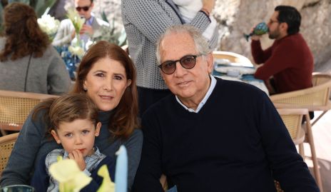  Mónica Hernández, Andrés y Miguel Torres.