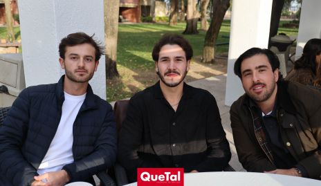  Patricio Sarquis, Mauricio Buendía y Alejandro Navarro.