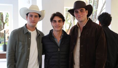  Roberto Silva, Diego Medina y Javier Alcalde Payán.