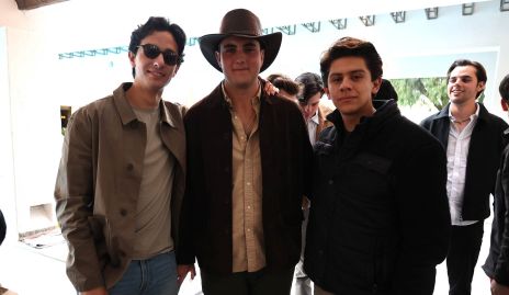  Emilio Castro, Javier Alcalde y Patricio Ojeda.