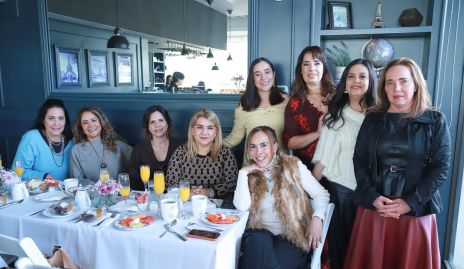  Ana Luisa Lujambio, Paty Lara, Alejandra Martínez, Carmenchu, Nuria Ledezma, Ileana Rodríguez, Beatriz Canseco, Alejandra Martínez Nieto y Rocío Valle.