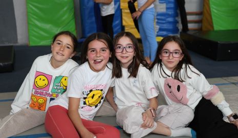  Pía, Paula, Isa y Sofi.