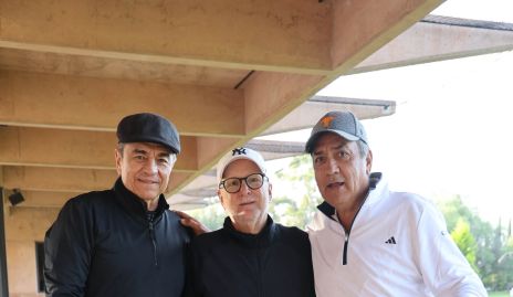  Alejandro González, Manuel García y Raúl Flores.