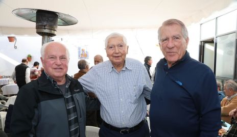  Ernesto González, René Corrales y Alfonso Anaya.