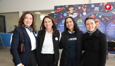  Macarena Elías, Gabriela Meade, Fabiola Martínez y Paulina Castillo.
