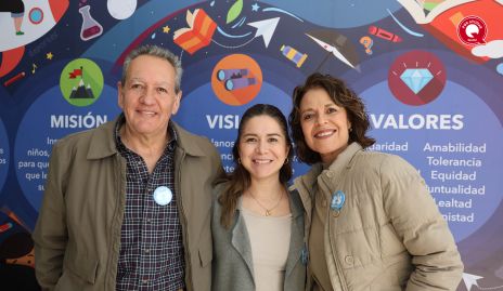 Mauricio Moncayo, Daniela Meléndez y Verónica Romero.