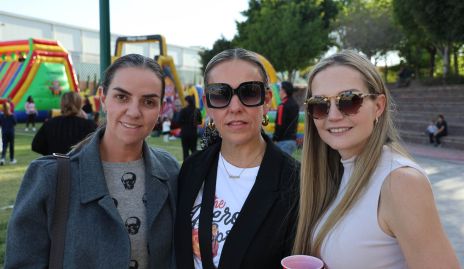  Rocío Muriel, Mónica Torres y Miriam Huber.