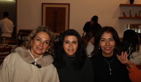  Coco Fernández, Paty Valadez, Berta Delgado.