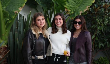  Isabela Rossel, Anilú Zuviri y Isabella Reyes.