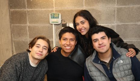  Alejandro Pérez, Miguel Gómez, Ana Pau Piñero y Pato Ruiz.