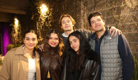  Mariana Herrera, Ceci Oviedo, Pato Ruiz, Ana Pau Piñero y Alex Pérez.