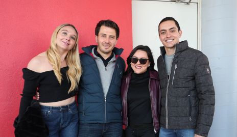  Sofía Romero, Gerardo Cabrero, Fer Valle y Pepe Rosillo.