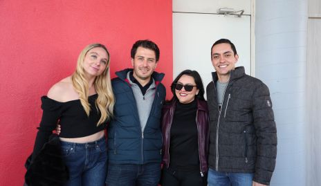 Sofía Romero, Gerardo Cabrero, Fer Valle y Pepe Rosillo.
