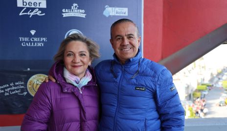  Paty González y Juan Bernardo Ávila.