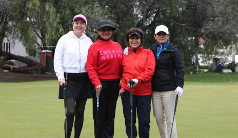  Carmen Arribas, Norma Ramírez, Elvira Sánchez y Miriam Bravo.