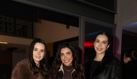 Ana Cecilia Rodríguez, Valeria de La Vega y Natalia Arocha.