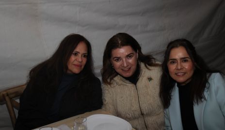  Malena Rubín de Celis, Ilda Rodríguez y Laura Acosta.