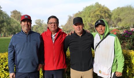  Mauricio Balbontín, Antonio Gutiérrez, Oscar Mendizábal y José Carrera.