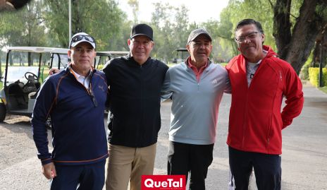  Héctor Gutiérrez, Alejandro Elizondo, Gerardo Valle y Alejandro Aguillón.