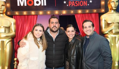  Alexa Cárdenas, Emilio Gómez, Cecilia Valle y Pablo Lavín.