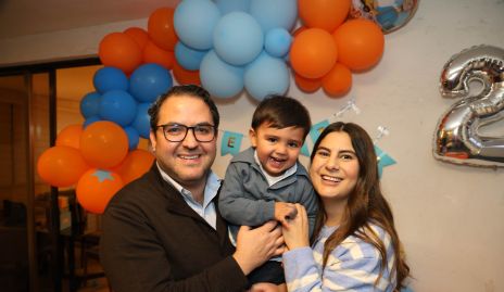  Diego Valdés, Alonso Valdés y Lu Castelo.