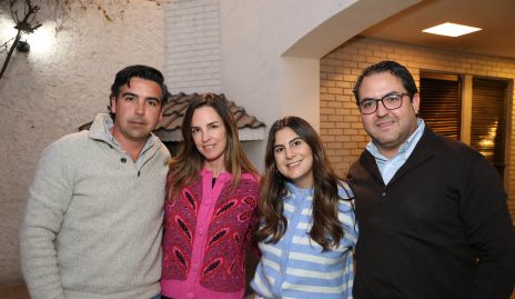  Manuel Labastida, Eunice Camacho, Lu Castelo y Diego Valdés.
