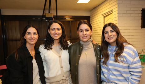  Marina Jourdain, Eli Ramírez, Andrea Espinosa y Lu Castelo.