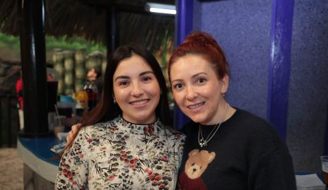  Yusa de la Rosa y Érika Bernal.