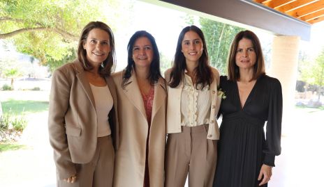  Alejandra Allende, Ana Tere Santacruz, Fer Morales y Paulina Zermeño.