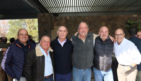  Luis Miguel Meade, Che Hernández, Cali Hinojosa, Mauricio Quijano, Toño Lozano y Lalo Nieto.