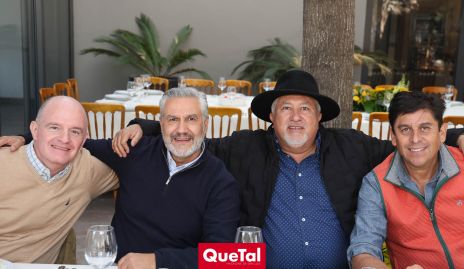  Luis Gil, Juan Manuel Piñero, Guillermo Báez y Luis Tinajero.