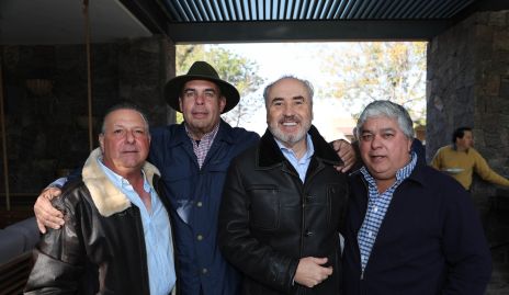  Che Hernández, Jaime Ascanio, Alejandro Navarro y Gerardo Córdova.