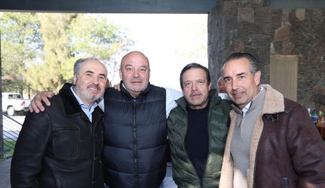  Alejandro Navarro, Toño Lozano, Juan Carlos de la Rosa y Alejandro Elizondo.
