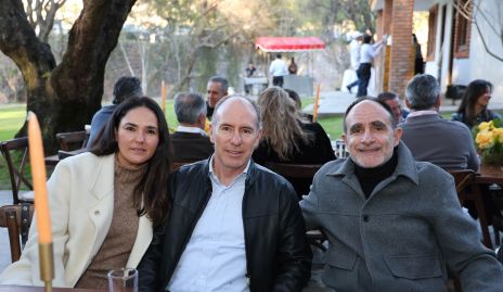  Ana Paula Valdés, Pablo Díaz del Castillo y Juanca Abaroa.