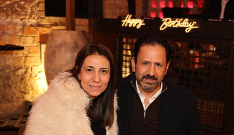  Marcela Gómez e Hiram Gutiérrez.