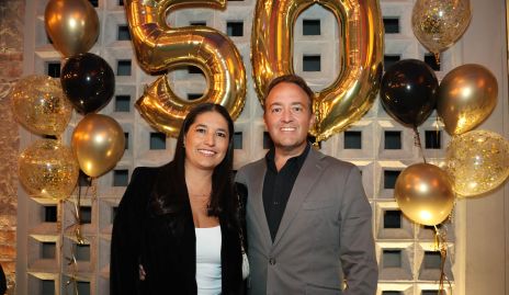  Martha Morales y Javier Algara.