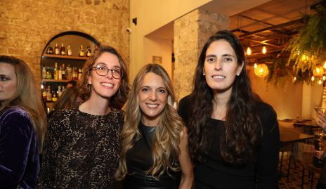  Patsy Dávila, Priscila González y Jimena Güemes.