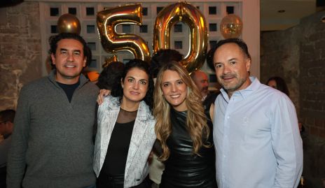  Alejandro Oropeza, Ana Sofía Velázquez, Priscila González y Eduardo Ramos.