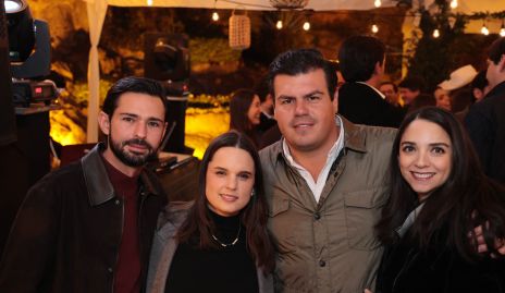  Andrés Allende, Maite Soberón, Mauricio Labastida y Sofía Álvarez.