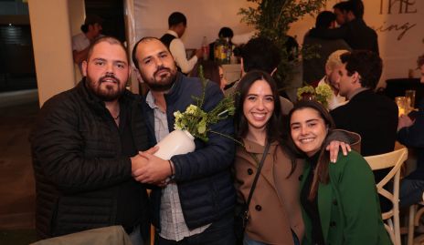  Diego Monjarás, Pollo Dávila, Flaca Meade y Miriam González.