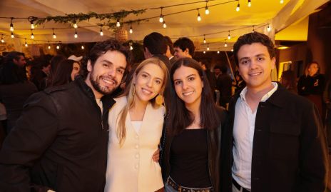  Marcelo Navarro, Emilia García, Alexia Galán y Santiago Pérez.