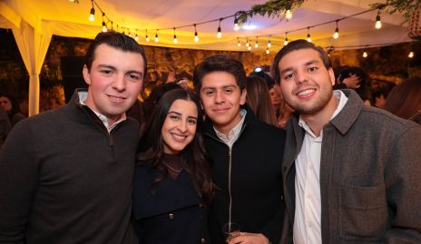  Alejandro Labastida, Lorea Gómez, Pato Ojeda y Moy Payán.