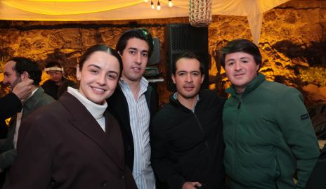  Montse Bedolla, Rubén Torres, Eduardo González y Jorge Aldrett.