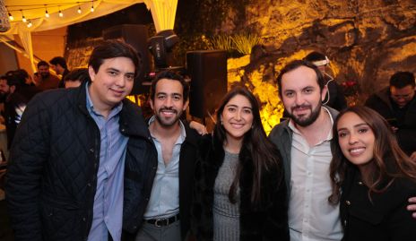  Liceaga, David García, Marcela Villarreal, Eduardo Zepeda y Paola Ascanio.