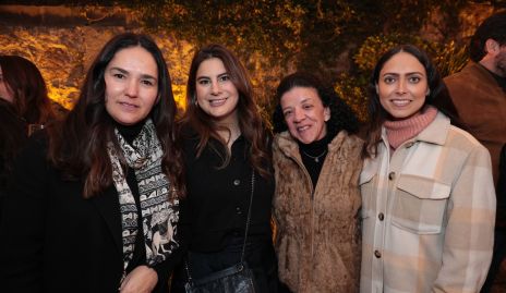  Ana Paula Valdés, Lu Castelo, Ale Labastida y Elisa Ramírez.