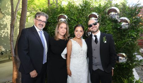  Jorge Lozano, Georgina Benavente, Tania Loredo y Pedro Pablo Lozano.